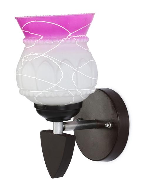 designer led sconce glass & wood wall lamp/ light - re027 - 18837419 - Very Small Image - 1