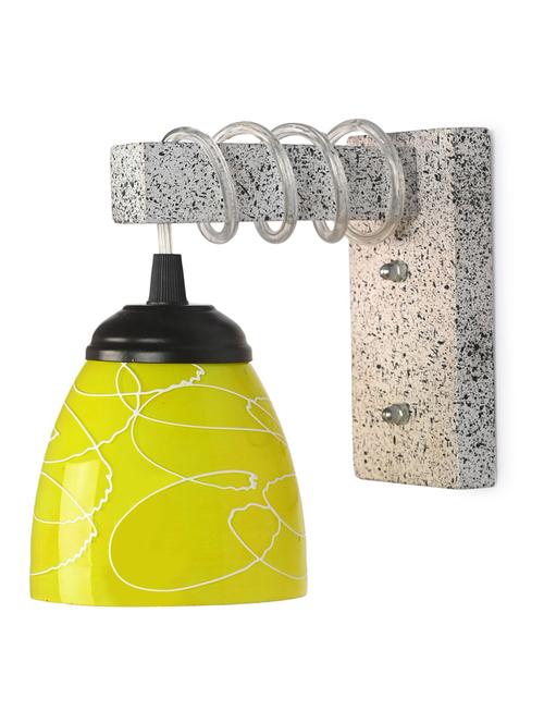 designer black white wood pendant wall light / night lamp of colorful glass shade -ty64 - 18838315 - Very Small Image - 1