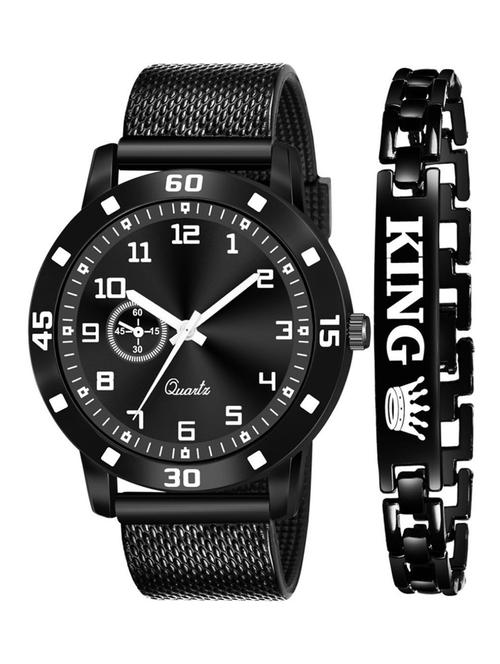 platinum silicone strap floral small size dial women's watch - 18844237 - Very Small Image - 1