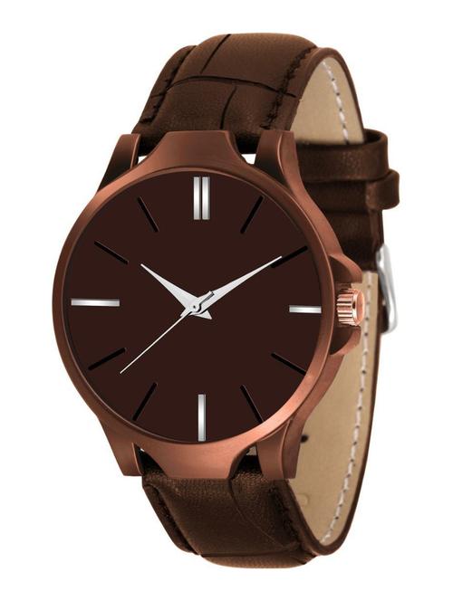 alg-48-brown-brwn all brown boys series analog watch - 18844528 - Very Small Image - 1