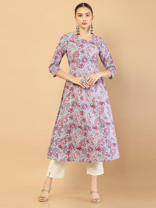 women's a-line kurta - 18859106 - Very Small Image - 1