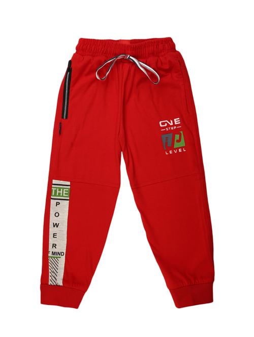 red cotton casual trouser - 18870165 - Very Small Image - 1