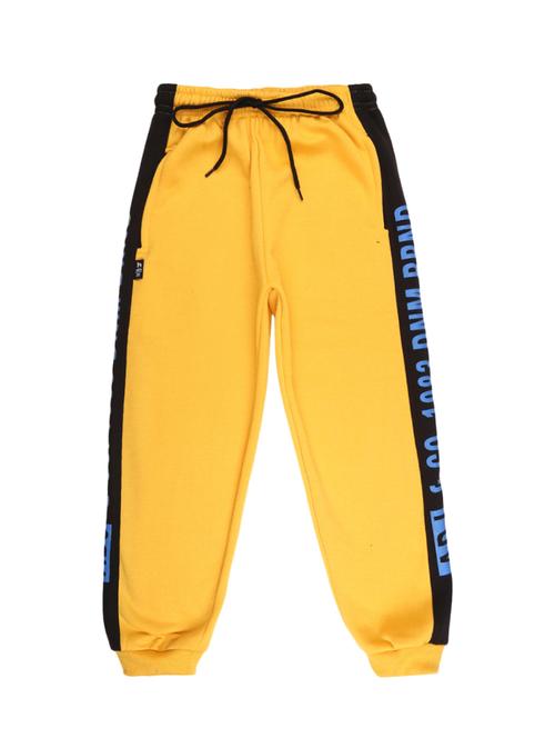 yellow cotton casual trouser - 18870168 - Very Small Image - 1