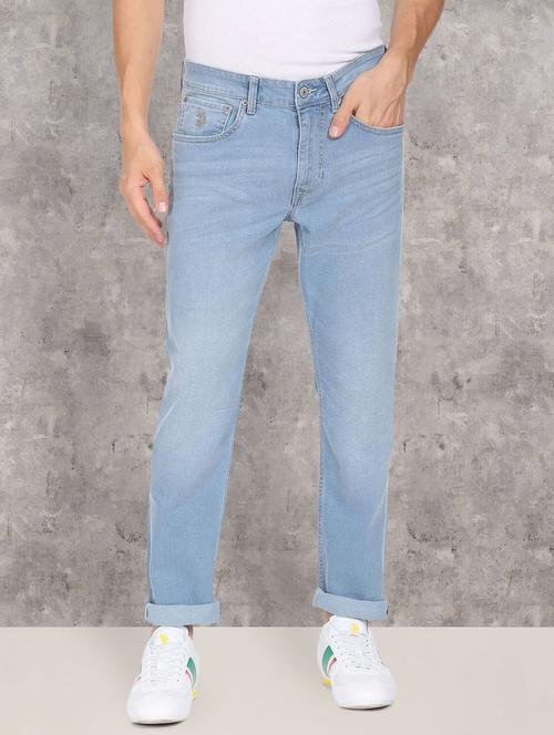 mens slim fit plain jeans - 18870214 - Very Small Image - 1