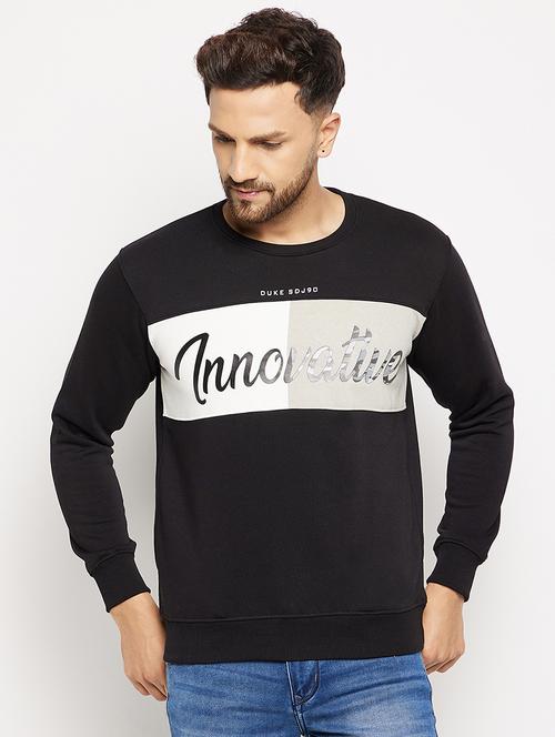chest print sweatshirt - 18874859 - Very Small Image - 1