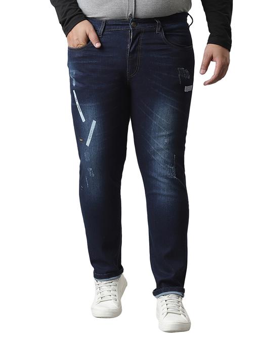 mens slim fit distressed jeans - 18875022 - Very Small Image - 1