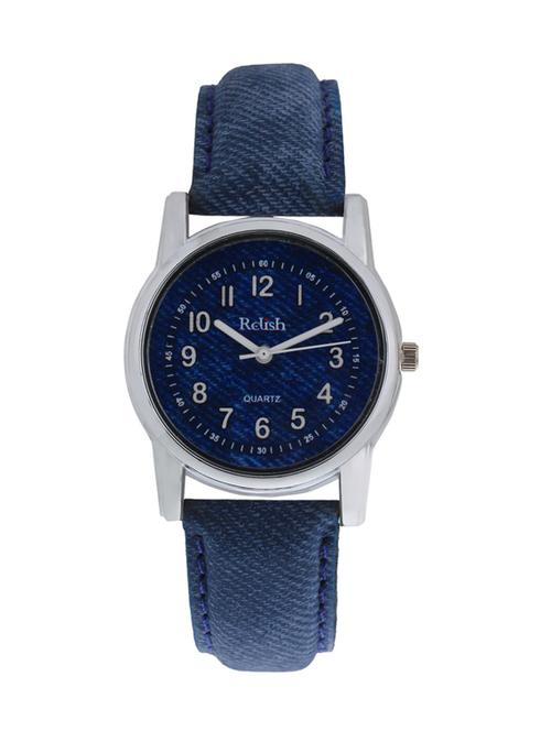 blue leatherette watch - 18875261 - Very Small Image - 1