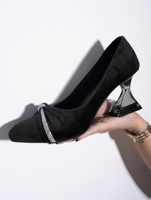 black suede ballerina - 18877720 - Very Small Image - 1