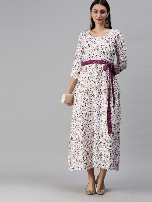 women's flared kurta - 18879177 - Very Small Image - 1