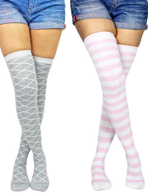 pack of 2 multicolored stocking - 18880412 - Very Small Image - 1