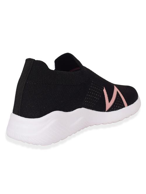 black  slip on sports shoes - 18886425 - Very Small Image - 1