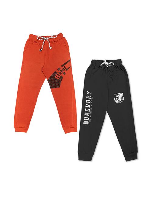 pack of 2- multi colored cotton track pants - 18886481 - Very Small Image - 1