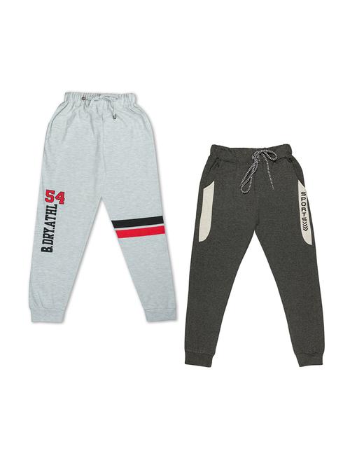 pack of 2- multi colored cotton track pants - 18886483 - Very Small Image - 1