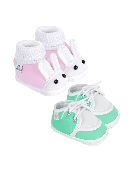 pack of 2 kids booties - 18901942 - Very Small Image - 1