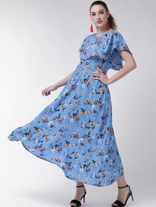 women's fit & flare floral dress - 18904540 - Very Small Image - 1