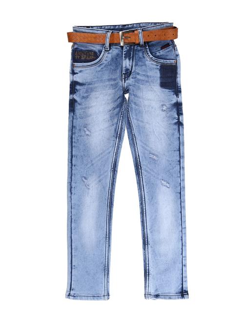 boy's distress slim fit jeans - 18904713 - Very Small Image - 1