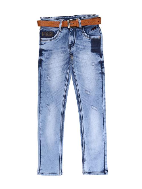 boy's distress slim fit jeans - 18904714 - Very Small Image - 1