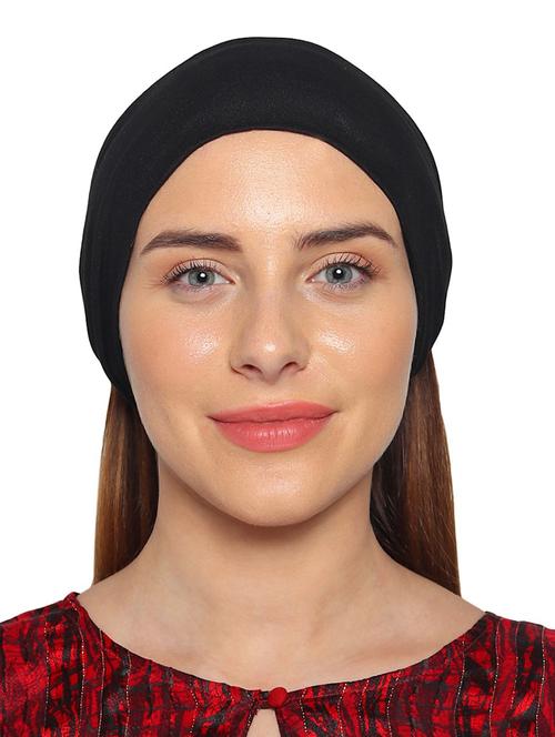 black polyester cap - 18905230 - Very Small Image - 1