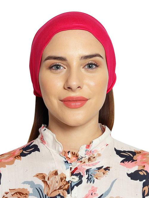 pink coloured skull cap - 18905241 - Very Small Image - 1