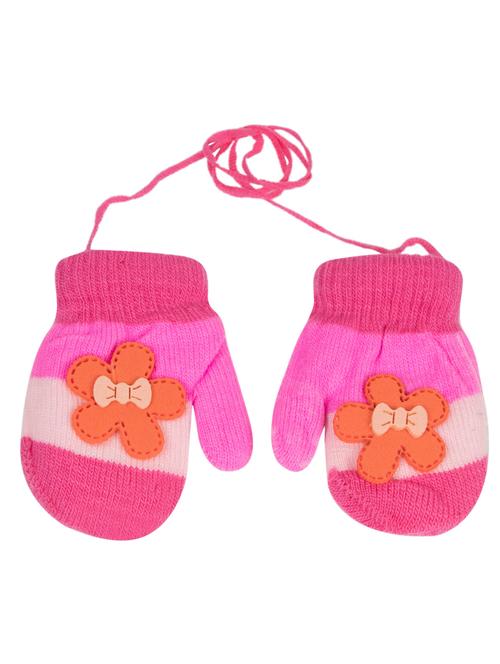 pink wool gloves - 18906086 - Very Small Image - 1