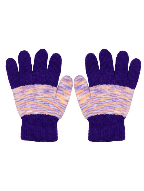 purple wool glove - 18906128 - Very Small Image - 1
