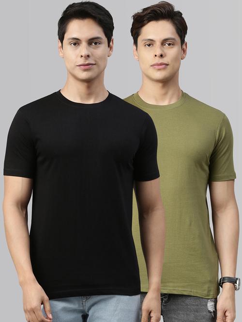 solids cotton men's t-shirt - 18906463 - Very Small Image - 1