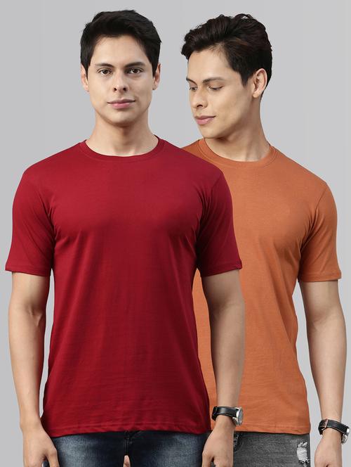 solids cotton men's t-shirt - 18906471 - Very Small Image - 1