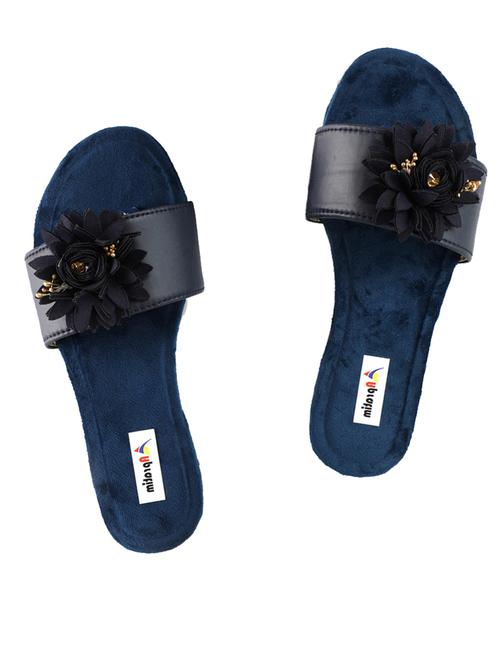 blue flat sandal - 18907394 - Very Small Image - 1