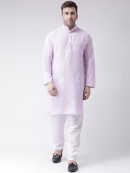 long cotton kurta for men's - 18909263 - Very Small Image - 1