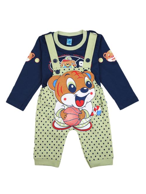 blue cotton twin set - 18910091 - Very Small Image - 1