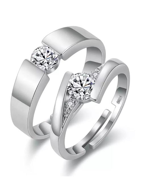 silver plated finger ring - 18910142 - Very Small Image - 1