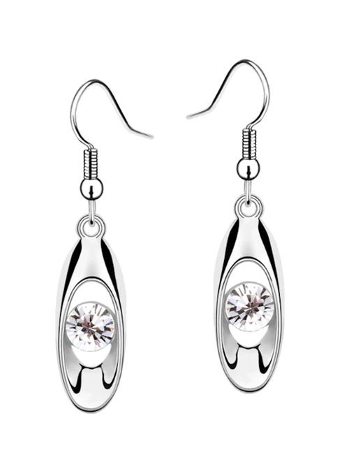 silver colored copper other earring - 18910440 - Very Small Image - 1