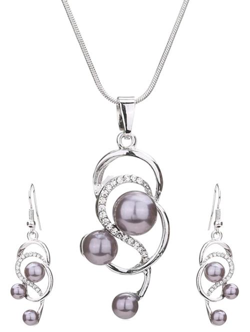 silver colored zinc set - 18910455 - Very Small Image - 1