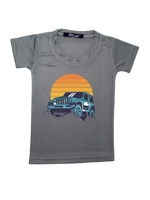 charcoal graphic printed t-shirt - 18912120 - Very Small Image - 1