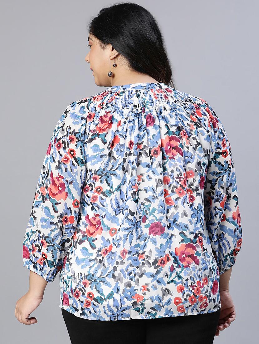women's straight round neck top - 18912744 - Zoom Image - 3