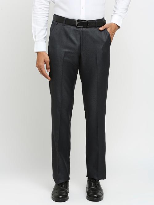 mid rise solid formal trouser - 18913712 - Very Small Image - 1