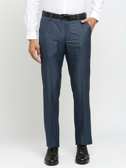 mid rise solid formal trouser - 18913720 - Very Small Image - 1