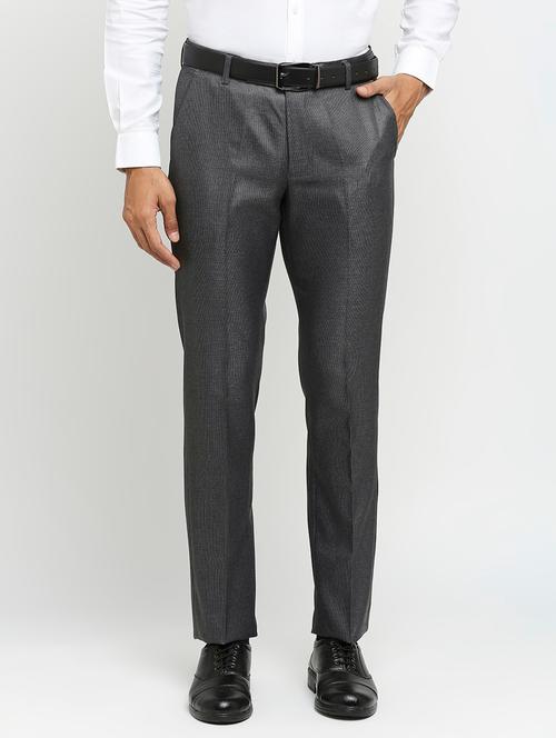 mid rise solid formal trouser - 18913722 - Very Small Image - 1