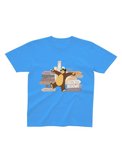 blue cotton t-shirt - 18929876 - Very Small Image - 1