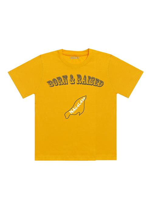 yellow cotton t-shirt - 18930097 - Very Small Image - 1
