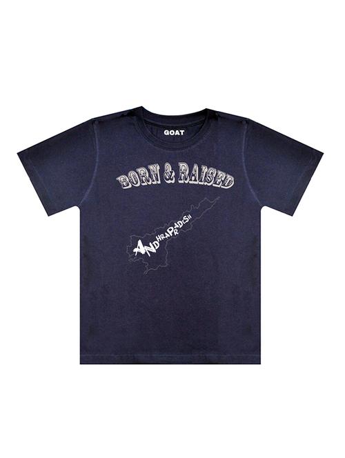 blue cotton t-shirt - 18930584 - Very Small Image - 1