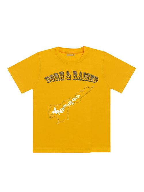 yellow cotton t-shirt - 18930599 - Very Small Image - 1
