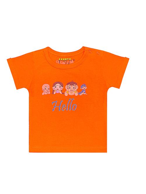 round neck printed t-shirt  - 18930698 - Very Small Image - 1