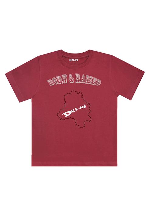 red  cotton t-shirt - 18930866 - Very Small Image - 1