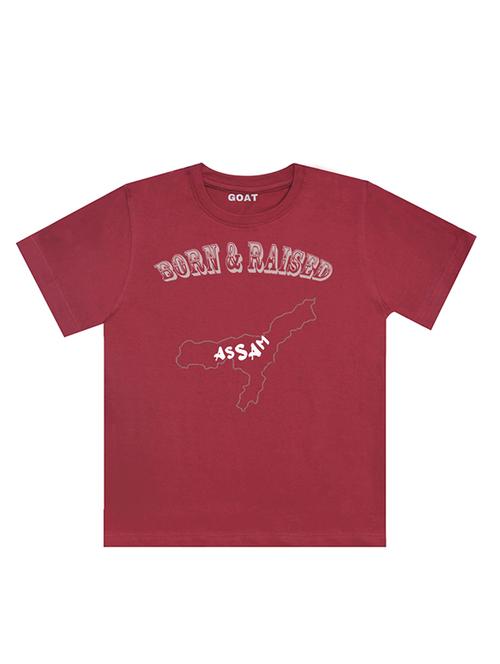 red  cotton t-shirt - 18930901 - Very Small Image - 1