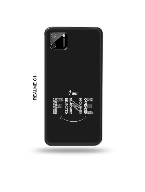 tweakymod designer printed hard case | i am fine back cover compatible with realme c11 - 18938657 - Very Small Image - 1