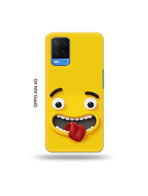 yellow color plastic mobile back cover - 18939144 - Very Small Image - 1