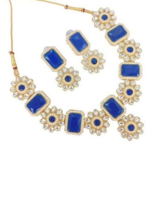 multi metal necklaces and earring set - 18948589 - Very Small Image - 1