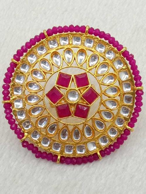 multi coloured brass hand ring - 18948619 - Very Small Image - 1