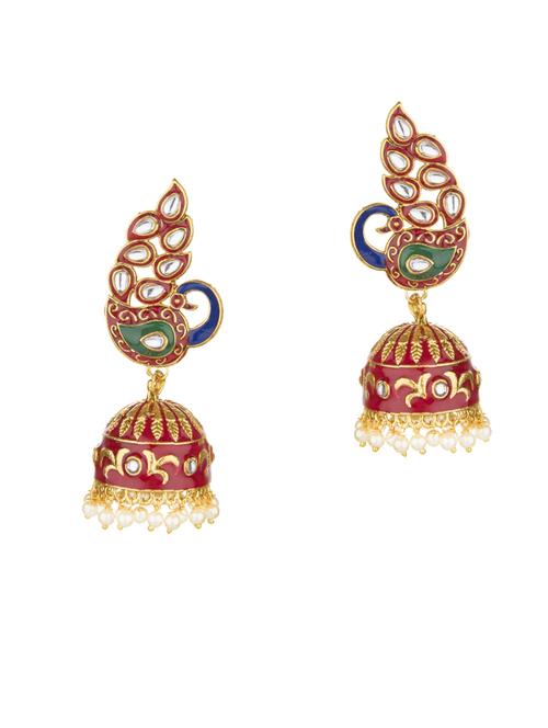 multi coloured metal earring - 18948787 - Very Small Image - 1